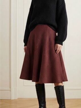 Mexx Red Plaid A-Line Skirt